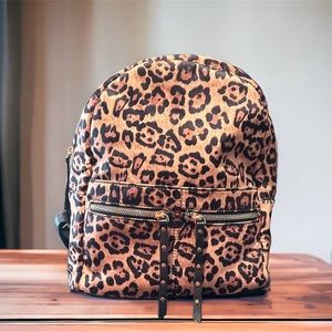 Like Dreams Leopard Print Mini Backpack
